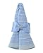 NYFASHION101 Crushable Two Tone Weaved Removable Bow Floppy Brim Sun Hat
