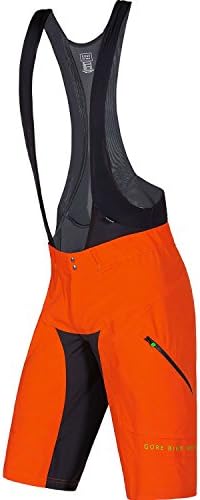 SincereWA Men's Power Trail 2 in 1 Shorts Blaze Orange Medium