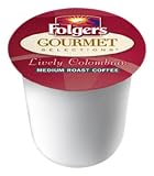 Folgers Gourmet Selections Coffee, Lively Colombian,  K-Cup Portion Pack for Keurig K-Cup Brewers, 12-Count (Pack of 3)
