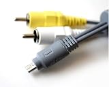  : Samsung AV Cable Type2 Compatible Fits Samsung Digital Camera L50, L60, L700, L77, S850, S630, S730, S1050, A50, A55W, U-CA3, U-CA4, V3, V4, V5, V6, , V50, V700, V70, D370, D430.