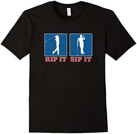 Men's R-ip it s-ip it Golf T Shirt 2XL Black