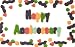 Gourmet Food : "Happy Anniversary" w/Confetti Sweet Greeting White Chocolate Greeting Card