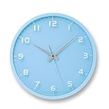 Lemnos nine clock �d�g���v ���C�g�u���[ LC08-14W LBL