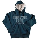 J. America Penn State Vintage Full Zip Hoodie