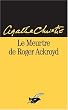 Le meurtre de Roger Ackroyd - (LI)