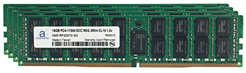 Adamanta 64GB (4x16GB) Server Memory Upgrade for HP Z840 Workstation DDR4 2133MHz PC4-17000 ECC Registered Chip 2Rx4 CL15 1.2V SDRAM Adamanta 64GB (4x16GB) Server Memory Upgrade for HP Z840 Workstation DDR4 2133MHz PC4-17000 ECC Registered Chip 2Rx4 CL15 1.2V SDRAM