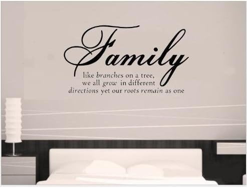 TRURENDI Fashion DIY Family Tree Together Love Wall Vinyl Sticker Decal Quote Decor Art Wall Paper