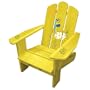 Lohasrus Kids Patio Chair 14004 - Non-toxic Stained Fir, Indoor / Outdoor, for ages 2 to 5, Plus Free Drawing Book