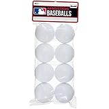 Franklin Sports Aero-Strike Plastic Baseballs-Pack of 8 (70-mm)