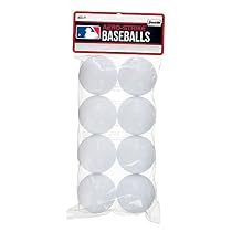 Franklin Sports Aero-Strike Plastic Baseballs-Pack of 8 (70-mm)
