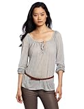 41rVB4zBtCL. SL160  Three Dots Womens Peasant Top