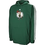 adidas Boston Celtics 3-Stripe Hooded Fleece Pullover