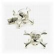 Skull and Crossbones Cufflinks Skull and Crossbones Cufflinks