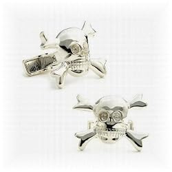 Skull and Crossbones Cufflinks