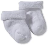 Playshoes Unisex - Baby Söckchen 495105 Baby Erstlingssocken, Babysöckchen, Set mit 3 Paar in klassischem weiß, 0-3 Monate