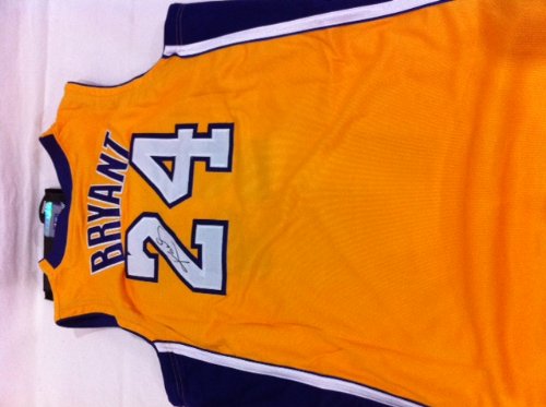 Kobe Bryant Autographed Hand Signed Authentic Los Angeles Lakers Jersey