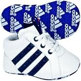 Adidas Boys Liladi Crib Baby Trainers - Size 2 (3-6months)