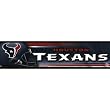 Houston Texans - Helmet & Name Bumper Sticker