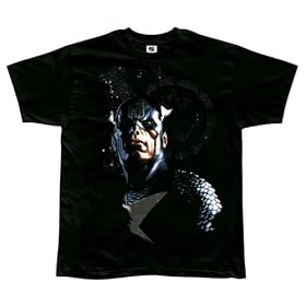 Captain America - Cap On Felt T-Shirt
