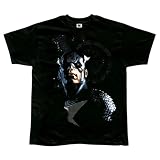  : Captain America - Cap On Felt T-Shirt