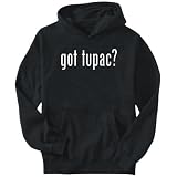 Got Tupac? Black Hoodie Mens