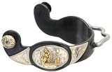 Kelly Silver Star Barrel Racing Bumper Spurs
