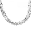 Solid Sterling Silver Rolo Necklace Adjustable 18 inch