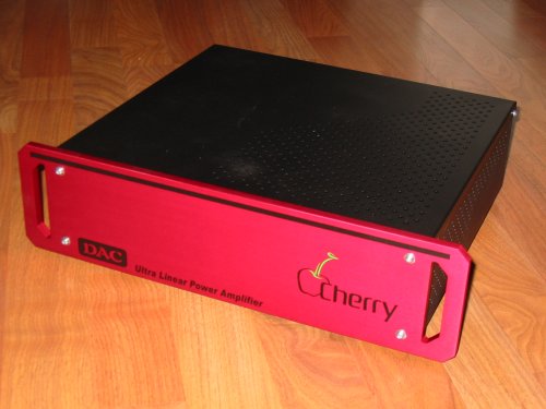 Cherry Amp --- Ultra Linear Stereo (2-Channel) Digital Power Amplifier for High Performance High End Music, Studio, and Reference Audio Systems --- Beats Tubes and Class-A --- 1200W!