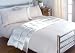 Sorrento Natural Double Bed Cuffed Duvet Cover Set