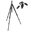 Manfrotto Stativ-Set mit 055XPROB Stativ und 804RC2 Neiger