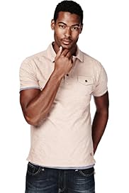 North Coast Pure Cotton Single Pocket Slub Polo Shirt