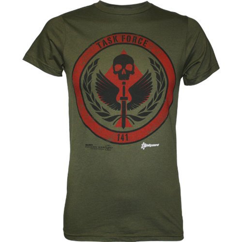 Call of Duty: Modern Warfare 2 Task Force 141 Men's Slim Fit T-Shirt, XX-Large