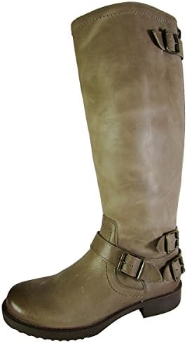 Arturo Chiang Women Ella Leather Riding Boot Shoe, Sahara Sand Maple, US 8.5