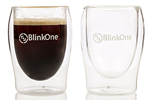 BlinkOne Espresso Cups Coffee Shot Glasses (2 Pcs) BlinkOne Espresso Cups Coffee Shot Glasses (2 Pcs)