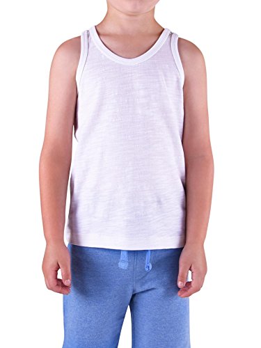 Colored Organics Boys' Organic Toddler Baja Muscle Tank Shirt