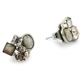 Sorrelli Snow Bunny Neutral Crystal Cluster Si
