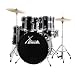 XDrum Semi (Schlagzeug Komplettset und Drumschool inkl. DVD) schwarz