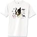 Boston Terrier - Cats and Dogs Premium T-Shirt