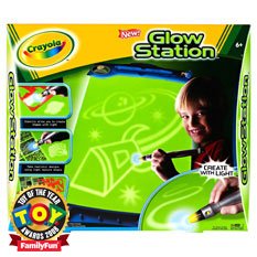 Crayola Glow Station can create with Light! under The Toys Store