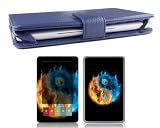 Bundle Monster Barnes & Noble Nook Genuine Leather Case Cover Jacket + Skin Art Decal Sticker + Screen Protector Ebook Accessories Combo - Fit 3G and Wifi Version