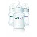 Philips AVENT 9 Ounce BPA Free Classic Polypropylene Bottles, 5-Pack