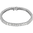 18K White Gold Diamond Bracelet - 8.67 Ct.