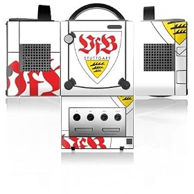 Design Skins for Nintendo Gamecube - VFB Stuttgart Design Folie