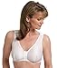 MediChoice Surgical Bras, Standard, Size 40, Hook and Eye Front Closure, Cotton Spandex, Adjustable Shoulder Straps, Compression, Support, White (Each of 1)