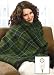 Sunbeam Green Plaid Fleece Electric Heated Warming Throw Blanket