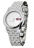 Gucci YA055201 5500 White Dial Stainless Steel Mens Watch