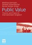 Produkt-Bild: Public Value: Theorie und Praxis im internationalen Vergleich
