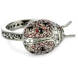 nOir Novelty Mini Lady Bug Ring
