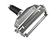 Customhouse Premium Quality Dual Julienne and Vegetable Peeler with easy-grip rubber handle