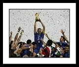 Fabio Cannavaro Italy National Team Framed 8x10 Photo - 2006 World Cup Trophy Celebration